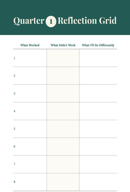 New Year New Intentions Journal