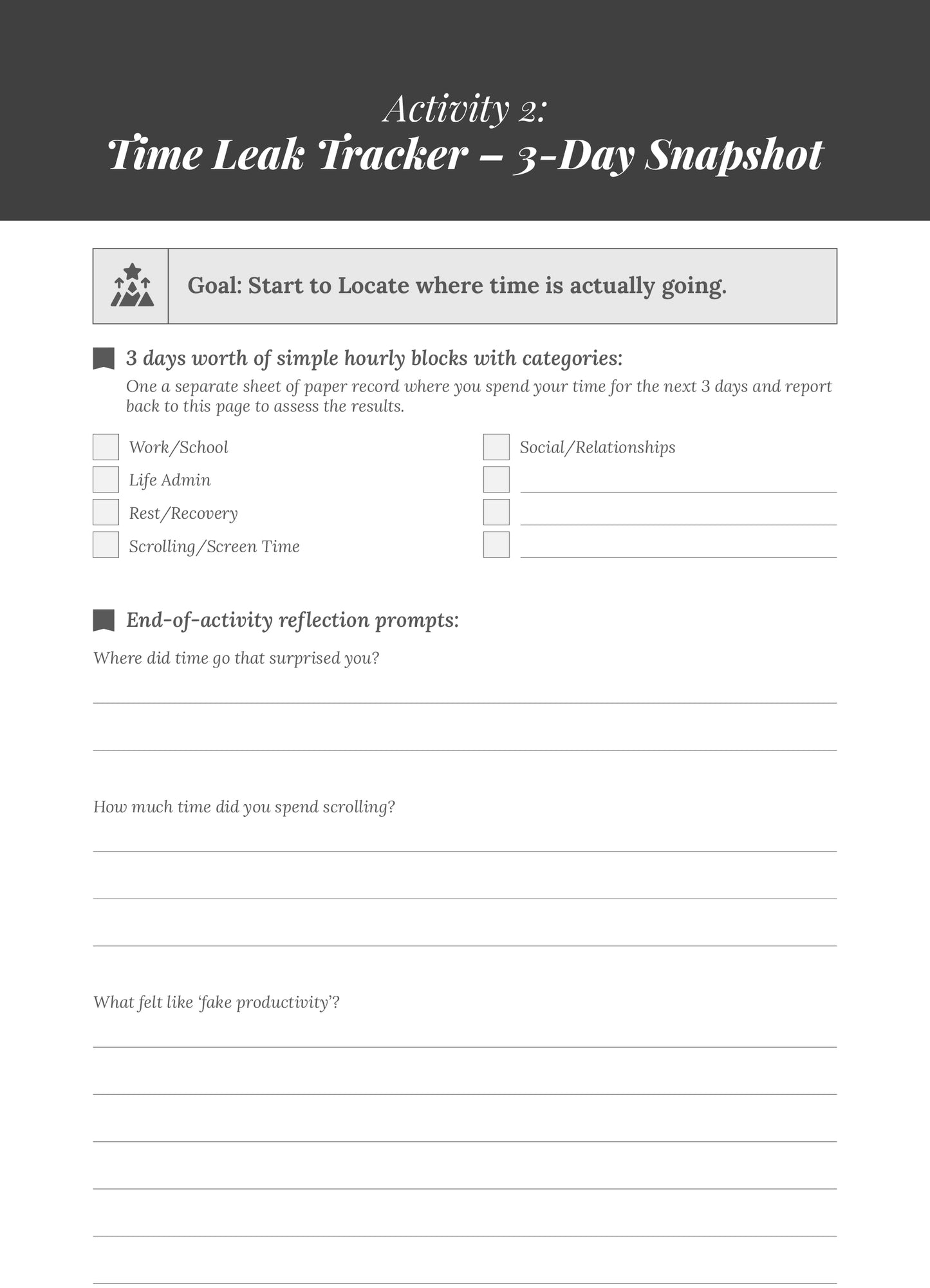 Organized AF™ Journal